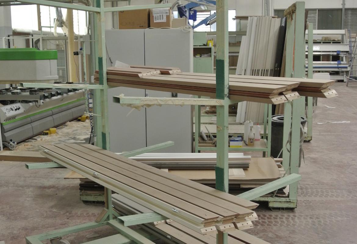 Carrello per traverse