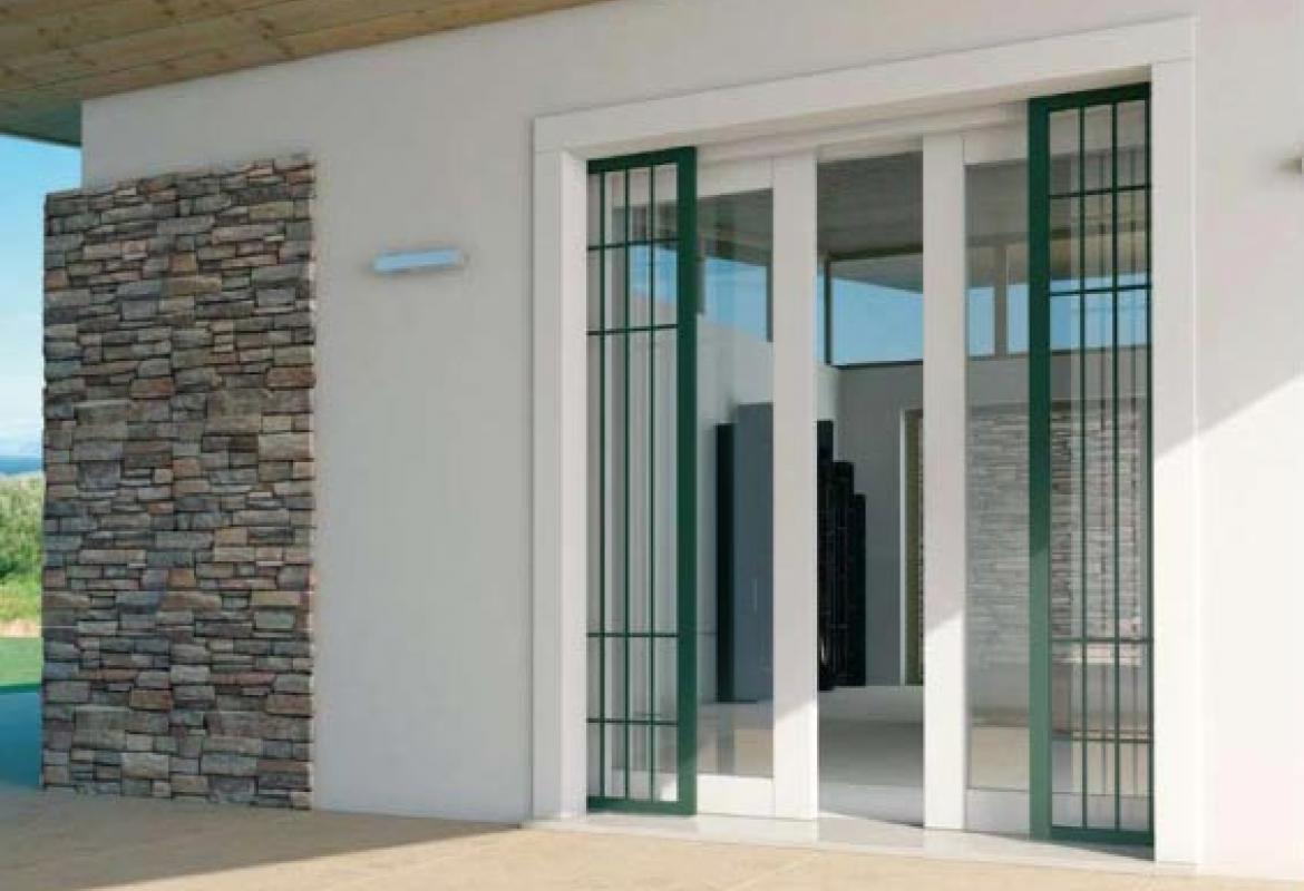 INFERIATA A SCOMPARSA DUE ANTE VERDE