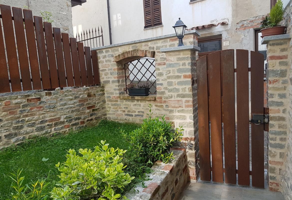 Portina pedonale CORTEN