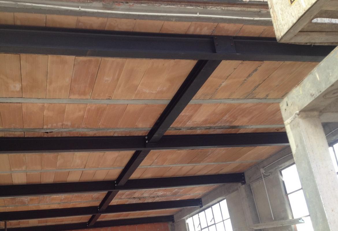 Rinforzo in ferro per soletta