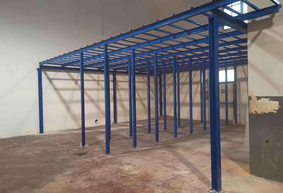 struttura in carpenteria in ferro